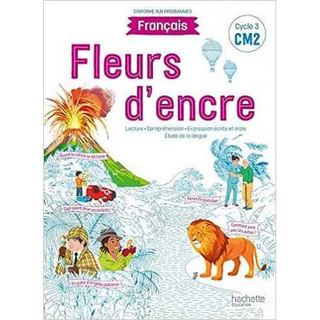 Fleurs D Encre Fran Ais Cm Livre L Ve Edition