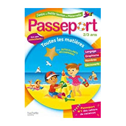 Passeport Cahier de Vacances 2020 - J'entre en PS - 2/3 ans
