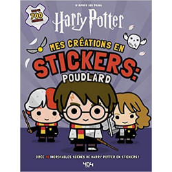 Harry Potter - Mes créations en stickers : Poudlard (Français) Broché – 9 juillet 2020 de Wizarding World