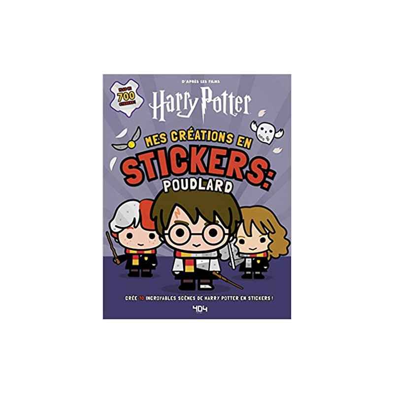 Harry Potter - Mes créations en stickers : Poudlard (Français) Broché – 9 juillet 2020 de Wizarding World9791032403372