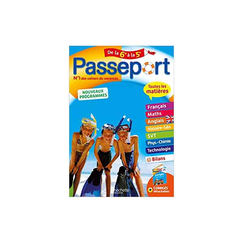 Passeport Cahier de Vacances 2020 - Toutes les matières de la 6e à la 5e de Isabelle de Lisle9782017865339