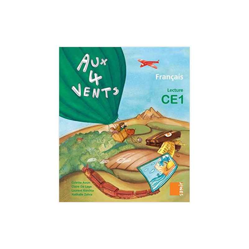 Aux 4 Vents CE1- Livre (Français)9789953313832