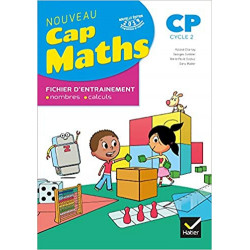 Cap maths CP ed. 2019 - fichier de l'eleve + cahier de géometrie-mesure