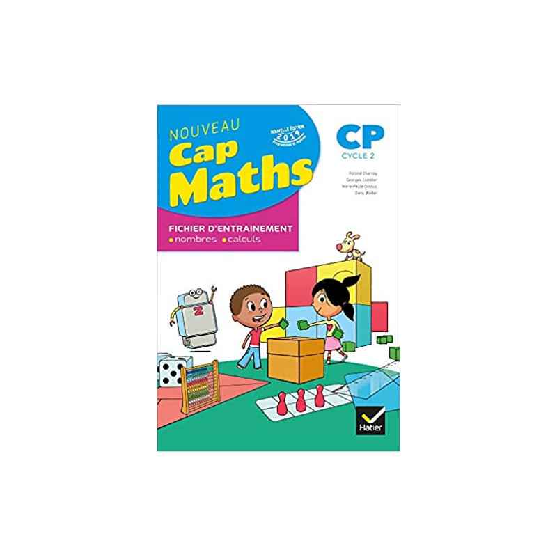Cap maths CP ed. 2019 - fichier de l'eleve + cahier de géometrie-mesure