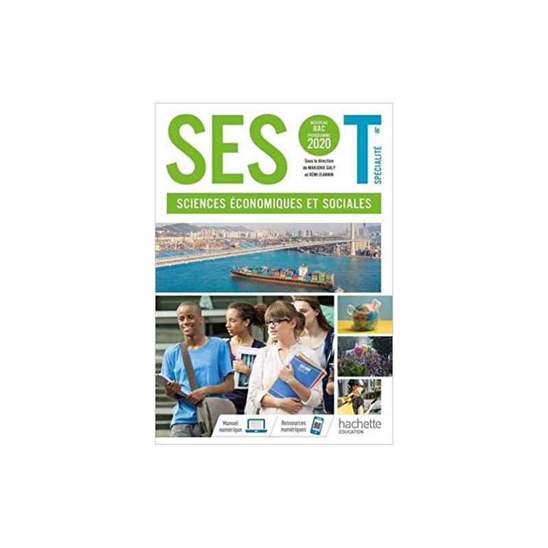 SES Terminale - Livre élève - Ed. 20209782017088172