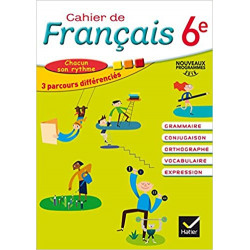 Cahier de Français 6e éd. 2016 - Cahier de l'élève (Français) Broché – 27 avril 2016 de Annie Lomné9782218989407