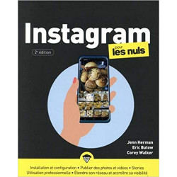 Instagram pour les Nuls de Eric Butow9782412058039