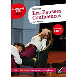 Les Fausses Confidences (Bac 2021): Marivaux9782401063587