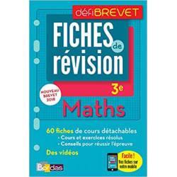 Defibrevet - fiches de révision - maths 3e