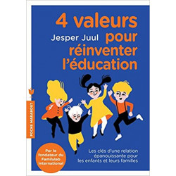 4 valeurs pour réinventer l'éducation -de Jesper Juul9782501124584