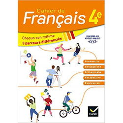 Cahier de Français 4e éd. 2020