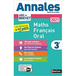 Annales Brevet 2021 - Les Epreuves à 100 points9782091575162