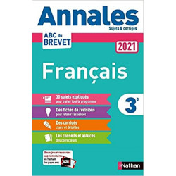 Annales ABC du Brevet 2021 Français9782091575131