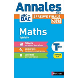 Annales BAC 2021 Maths Terminale- Non Corrigé9782091575339