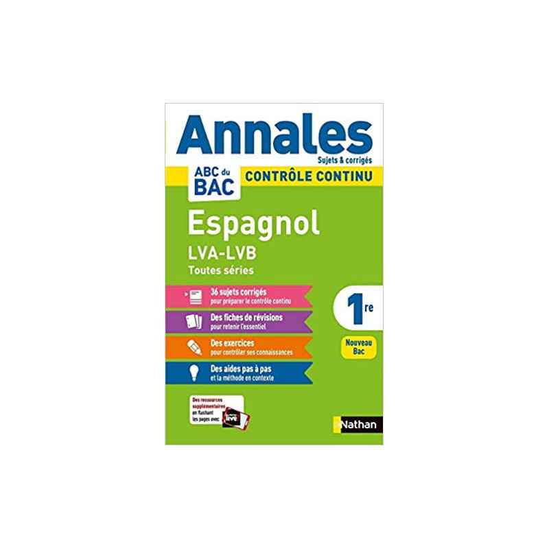 Annales ABC du Bac 2021 - Espagnol 1re