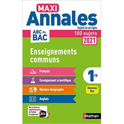 Tout-en-un Annales ABC du BAC 2021 - Contrôle continu 1re9782091575285