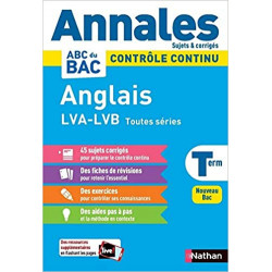Annales Bac 2021- Anglais Terminale9782091575230