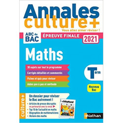Annales BAC 2021 Maths Terminale - Culture +