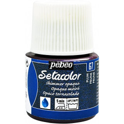Pébéo 295043 Setacolor Opaque 1 Flacon Chlorophylle Moir? 45 ML