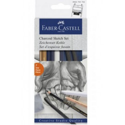 Faber-Castell Creative Studio Kit de croquis Anthracite