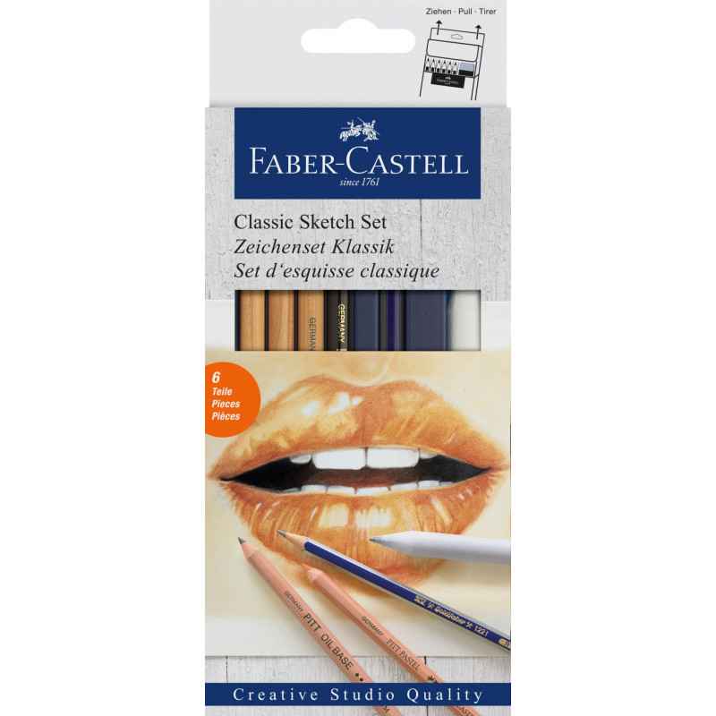 Faber-Castell Creative Studio Set de croquis classique4005401140047