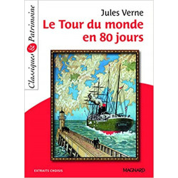 Le Tour du monde en 80 jours - Classiques et Patrimoine-JULES VERNE9782210743625
