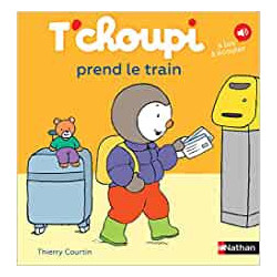 T'choupi prend le train - Thierry Courtin