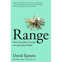 Range: How Generalists Triumph in a Specialized World de David Epstein9781509843503