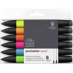 Promarker marqueurs fluorscent Neon 6pc
