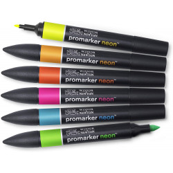 Promarker marqueurs fluorscent Neon 6pc884955070611