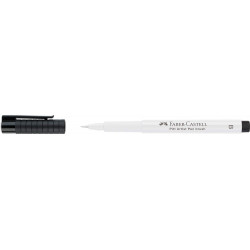 Faber-Castell 167401 - Feutre Pitt Artist Pen Brush Blanc Coloré FC167401