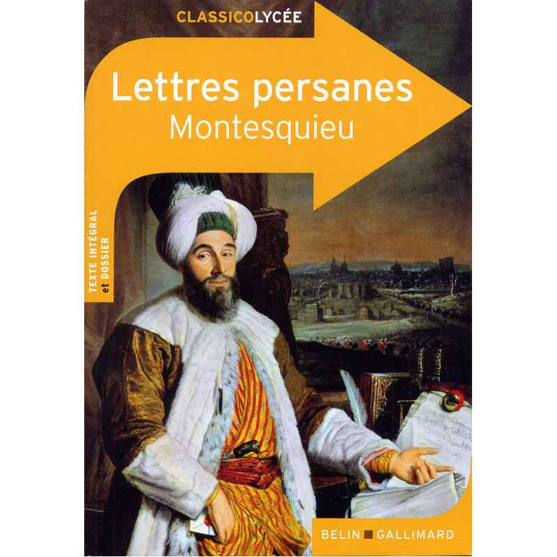 Lettres persanes.  montesquieu9782701161600