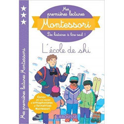 Mes premières lectures Montessori L'école de Ski