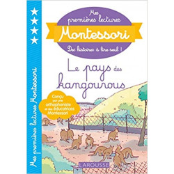 Mes premières lectures MONTESSORI Le pays des kangourous9782035979131