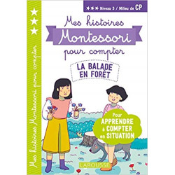 Mes premières histoires Montessori à compter La balade en forêt9782035994936