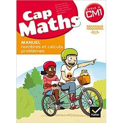 CAP Maths CM1 Éd. 2017 - Livre élève Nombres et calculs + Cahier géométrie + Dico Maths3277450210151