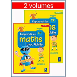 J'apprends les maths avec Picbille CP - Fichier en 2 volumes