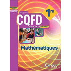 CQFD - Mathématiques 1re