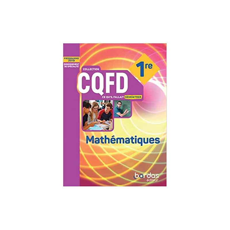 CQFD - Mathématiques 1re9782047336830