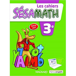 Sésamath 3e (2017) - Cahier élève9782210107847