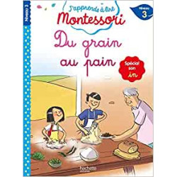 Du grain au pain (son in), niveau 3 - J'apprends à lire Montessori