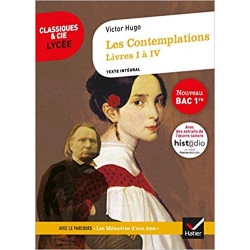 Les Contemplations, Livres I à IV (Bac 2022): suivi du parcours « Les Mémoires d'une âme »9782401056794
