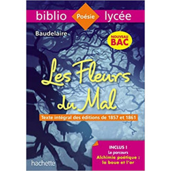 Bibliolycée - Les Fleurs du mal, Charles Baudelaire9782017064657