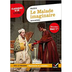 Le Malade imaginaire (Bac 2022) de Molière9782401063570