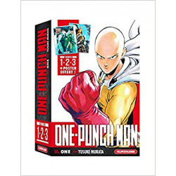COFFRET - ONE-PUNCH MAN - tomes 1-2-3 + poster9782380712513