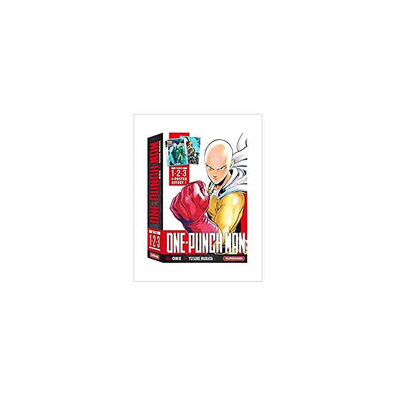 COFFRET - ONE-PUNCH MAN - tomes 1-2-3 + poster9782380712513