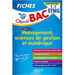 Objectif Bac Fiches 1re et Term STMG Management, Sciences de gestion et numérique9782017147183