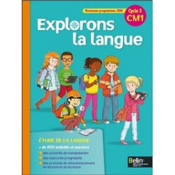 Explorons la langue CM1 Cycle 3 - Manue9782701195810
