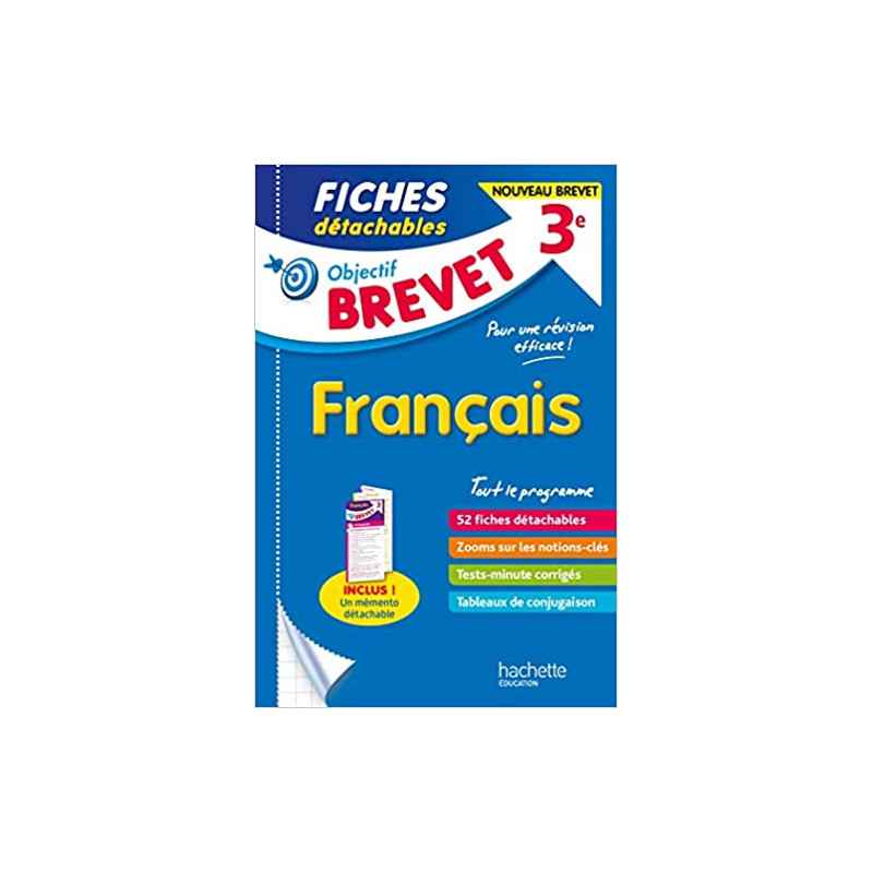 Objectif Brevet - Fiches Français9782017147152