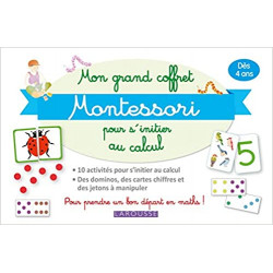 Mon grand coffret Montessori d'initiation au calcul9782035957269